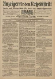 Anzeiger für den Netzedistrikt Kreis- und Wochenblatt für Kreis und Stadt Czarnikau 1910.10.20 Jg.58 Nr125