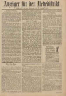 Anzeiger für den Netzedistrikt Kreis- und Wochenblatt für Kreis und Stadt Czarnikau 1910.11.12 Jg.58 Nr135