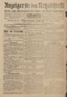 Anzeiger für den Netzedistrikt Kreis- und Wochenblatt für Kreis und Stadt Czarnikau 1910.11.15 Jg.58 Nr136