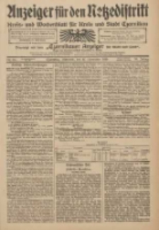 Anzeiger für den Netzedistrikt Kreis- und Wochenblatt für Kreis und Stadt Czarnikau 1910.11.16 Jg.58 Nr137