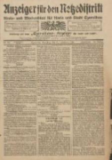 Anzeiger für den Netzedistrikt Kreis- und Wochenblatt für Kreis und Stadt Czarnikau 1910.11.29 Jg.58 Nr142