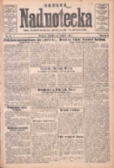 Gazeta Nadnotecka: pismo narodowe poświęcone sprawie polskiej na ziemi nadnoteckiej 1931.04.30 R.11 Nr99
