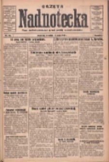 Gazeta Nadnotecka: pismo narodowe poświęcone sprawie polskiej na ziemi nadnoteckiej 1931.05.17 R.11 Nr113