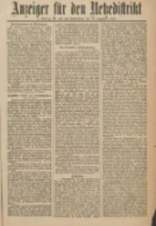 Anzeiger für den Netzedistrikt Kreis- und Wochenblatt für Kreis und Stadt Czarnikau 1910.12.15 Jg.58 Nr149