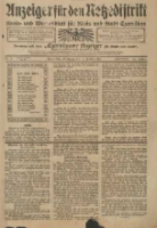 Anzeiger für den Netzedistrikt Kreis- und Wochenblatt für Kreis und Stadt Czarnikau 1911.01.01 Jg.59 Nr1