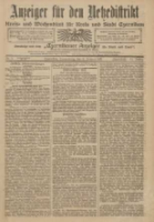 Anzeiger für den Netzedistrikt Kreis- und Wochenblatt für Kreis und Stadt Czarnikau 1911.01.05 Jg.59 Nr3