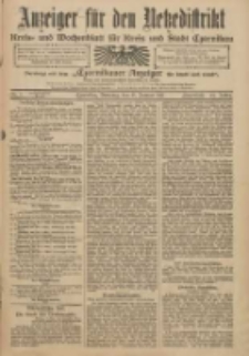 Anzeiger für den Netzedistrikt Kreis- und Wochenblatt für Kreis und Stadt Czarnikau 1911.01.10 Jg.59 Nr5