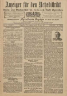 Anzeiger für den Netzedistrikt Kreis- und Wochenblatt für Kreis und Stadt Czarnikau 1911.01.19 Jg.59 Nr9