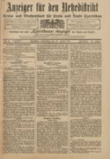 Anzeiger für den Netzedistrikt Kreis- und Wochenblatt für Kreis und Stadt Czarnikau 1911.01.26 Jg.59 Nr12