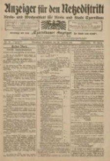 Anzeiger für den Netzedistrikt Kreis- und Wochenblatt für Kreis und Stadt Czarnikau 1911.02.25 Jg.59 Nr25