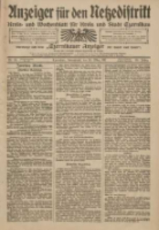 Anzeiger für den Netzedistrikt Kreis- und Wochenblatt für Kreis und Stadt Czarnikau 1911.03.18 Jg.59 Nr34