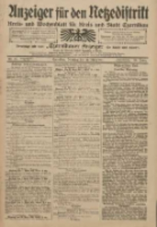 Anzeiger für den Netzedistrikt Kreis- und Wochenblatt für Kreis und Stadt Czarnikau 1911.03.21 Jg.59 Nr35