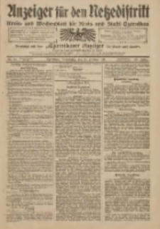 Anzeiger für den Netzedistrikt Kreis- und Wochenblatt für Kreis und Stadt Czarnikau 1911.02.23 Jg.59 Nr24
