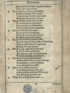 Hymny koscielne: cokolwiek sie ich w Breuiarzach teraznieyszych znayduie [...] Przekładania [...] Stanisława Grochowskiego [...].