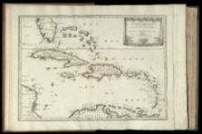 Les Isles Antilles &c. Entre lesquelles sont les Lvcayes, et les Caribes.