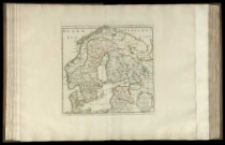 La Scandinavie et les enuirons ou sont les Estats et Royaumes de Danemarck Norwegve et Svede