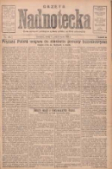 Gazeta Nadnotecka: pismo narodowe poświęcone sprawie polskiej na ziemi nadnoteckiej 1931.10.07 R.11 Nr231