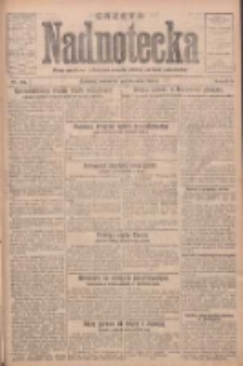 Gazeta Nadnotecka: pismo narodowe poświęcone sprawie polskiej na ziemi nadnoteckiej 1931.10.10 R.11 Nr234