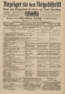 Anzeiger für den Netzedistrikt Kreis- und Wochenblatt für Kreis und Stadt Czarnikau 1911.11.16 Jg.59 Nr138