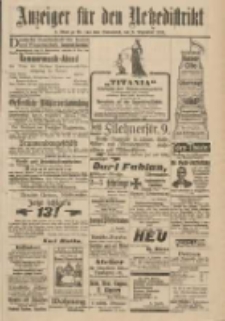 Anzeiger für den Netzedistrikt Kreis- und Wochenblatt für Kreis und Stadt Czarnikau 1911.12.02 Jg.59 Nr144