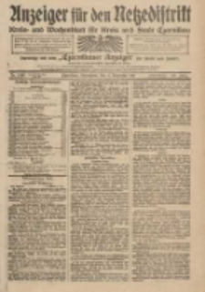 Anzeiger für den Netzedistrikt Kreis- und Wochenblatt für Kreis und Stadt Czarnikau 1911.12.02 Jg.59 Nr145