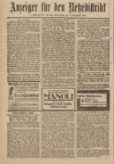 Anzeiger für den Netzedistrikt Kreis- und Wochenblatt für Kreis und Stadt Czarnikau 1911.12.09 Jg.59 Nr147