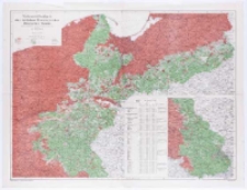 Nationalit&auml;ten der &ouml;stlichen Provinzen des Deutschen Reichs nach den Ergebnissen der amtlichen Volksz&auml;hlung vom Jahre 1910 entworf. von Jakob Spett.