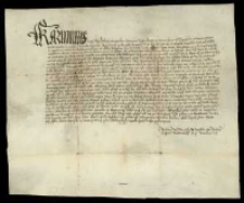 [Król Kazimierz wykłada za arcybiskupa lwowskiego Grzegorza 700 grzywien za wieś Obroszyn kupioną od Piotra z Szamotuł. Król przeznacza na ten cel środki zgromadzone przez swojego żupnika i celnika Krzysztofa z San Remo].