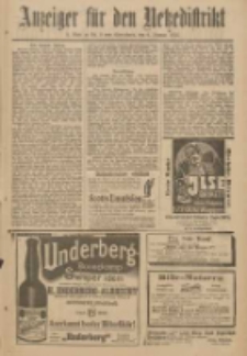 Anzeiger für den Netzedistrikt Kreis- und Wochenblatt für Kreis und Stadt Czarnikau 1912.01.06 Jg.60 Nr3