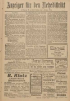 Anzeiger für den Netzedistrikt Kreis- und Wochenblatt für Kreis und Stadt Czarnikau 1912.01.09 Jg.60 Nr4