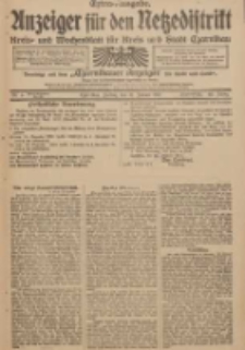 Anzeiger f&uuml;r den Netzedistrikt Kreis- und Wochenblatt f&uuml;r Kreis und Stadt Czarnikau 1912.01.12 Jg.60 Nr6