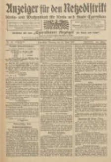 Anzeiger für den Netzedistrikt Kreis- und Wochenblatt für Kreis und Stadt Czarnikau 1912.04.16 Jg.60 Nr45
