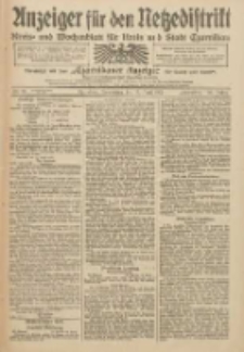 Anzeiger für den Netzedistrikt Kreis- und Wochenblatt für Kreis und Stadt Czarnikau 1912.04.18 Jg.60 Nr46