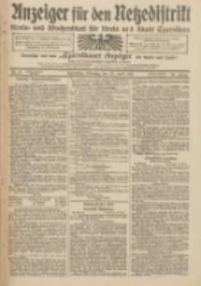 Anzeiger für den Netzedistrikt Kreis- und Wochenblatt für Kreis und Stadt Czarnikau 1912.04.30Jg.60 Nr51