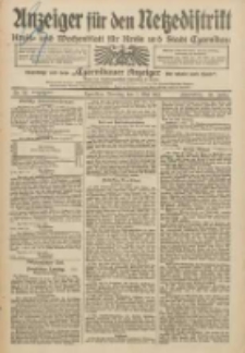 Anzeiger für den Netzedistrikt Kreis- und Wochenblatt für Kreis und Stadt Czarnikau 1912.05.07 Jg.60 Nr54