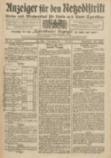 Anzeiger für den Netzedistrikt Kreis- und Wochenblatt für Kreis und Stadt Czarnikau 1912.05.09 Jg.60 Nr55