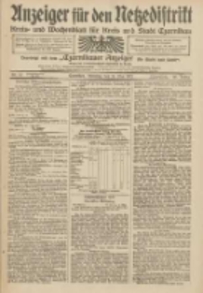 Anzeiger für den Netzedistrikt Kreis- und Wochenblatt für Kreis und Stadt Czarnikau 1912.05.14 Jg.60 Nr57