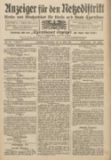 Anzeiger für den Netzedistrikt Kreis- und Wochenblatt für Kreis und Stadt Czarnikau 1912.05.21 Jg.60 Nr60