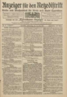 Anzeiger für den Netzedistrikt Kreis- und Wochenblatt für Kreis und Stadt Czarnikau 1912.05.23 Jg.60 Nr61