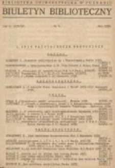 Biuletyn Biblioteczny 1938 maj R.2 Nr9