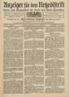 Anzeiger f&uuml;r den Netzedistrikt Kreis- und Wochenblatt f&uuml;r Kreis und Stadt Czarnikau 1912.07.27 Jg.60 Nr88