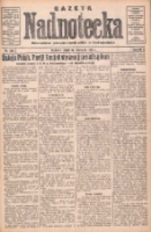Gazeta Nadnotecka: pismo narodowe poświęcone sprawie polskiej na ziemi nadnoteckiej 1931.11.20 R.11 Nr269