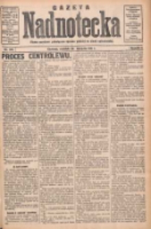 Gazeta Nadnotecka: pismo narodowe poświęcone sprawie polskiej na ziemi nadnoteckiej 1931.11.22 R.11 Nr271