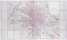 Plan routier de la ville de Paris et de ses faubourgs [...] par Ch[arl]es Picquet.