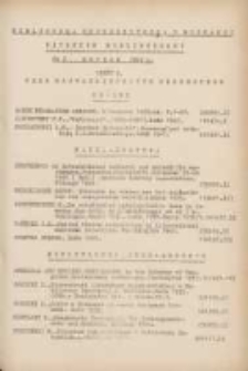 Biuletyn Biblioteczny.Spis Najważniejszych Przybytk&oacute;w 1949 marzec R.2 Nr3