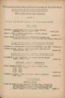 Biuletyn Biblioteczny.Spis Najważniejszych Przybytk&oacute;w 1949 kwiecień R.2 Nr4