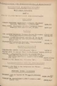 Biuletyn Biblioteczny.Spis Najważniejszych Przybytk&oacute;w 1949 maj R.2 Nr5