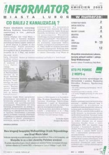 Informator Miasta Luboń 2003.04 Nr4(46)