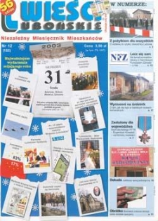 Wieści Lubońskie 2003.12 Nr12(155)