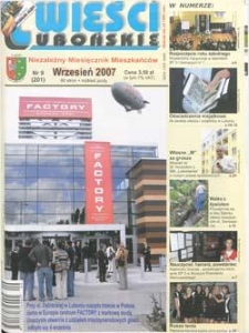 Wieści Lubońskie 2007.09 Nr9(201)